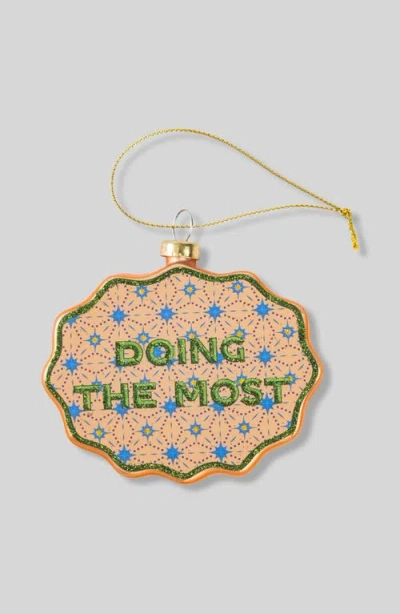 Furbish Scallop Ornament In Multi