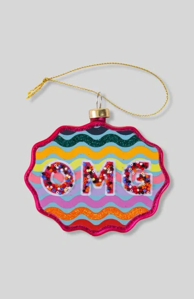 Furbish Scallop Ornament In Multi