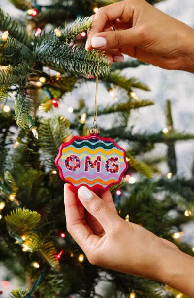 Furbish Scallop Ornament In Multi