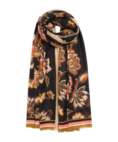 Echo Park Floral Wrap In Black