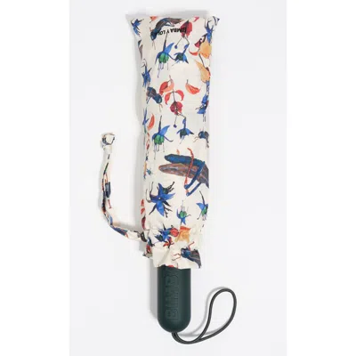 Bimba Y Lola Crickets Flowers Umbrella In White