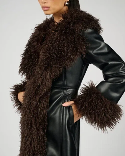 Weworewhat Penny Lane Coat In Multi