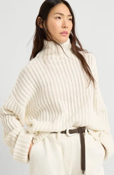 Brunello Cucinelli Cashmere Turtleneck In Multi