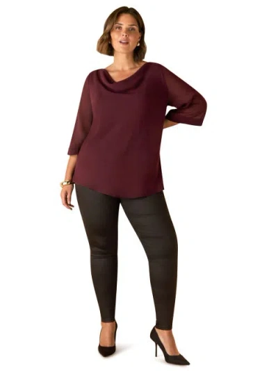 Live Unlimited Coated Jegging In Black