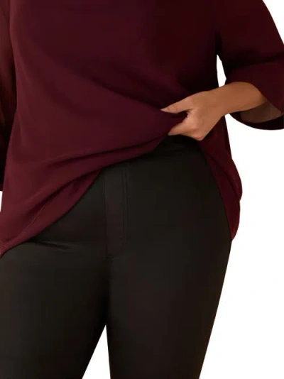 Live Unlimited Coated Jegging In Black