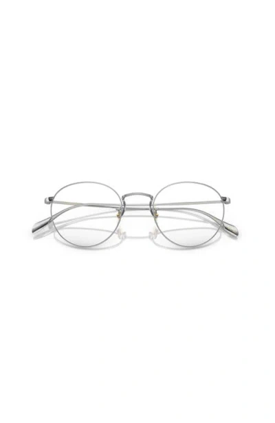 Oliver Peoples 50mm Phantos Optical Glasses In Gray