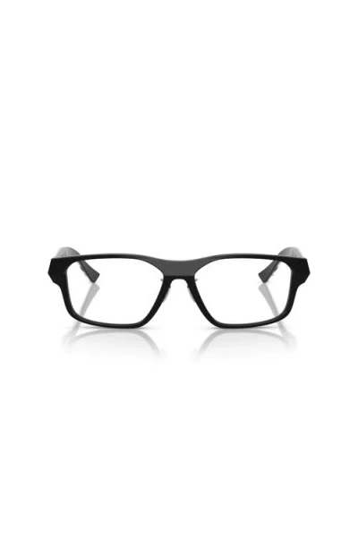 Ferrari 56mm Rectangle Optical Glasses In Black
