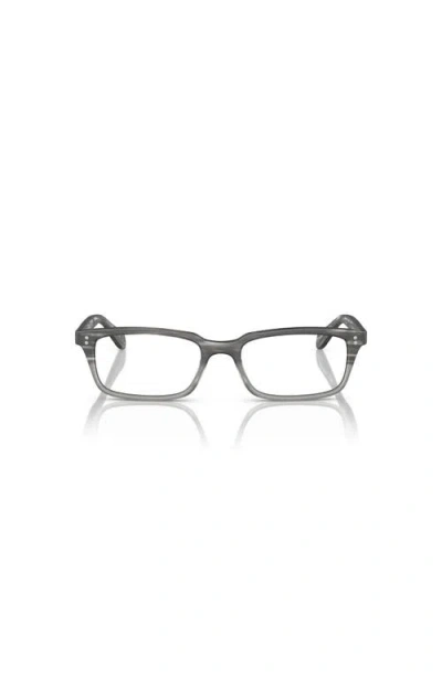Oliver Peoples 51mm Rectangle Optical Glasses In Neutral