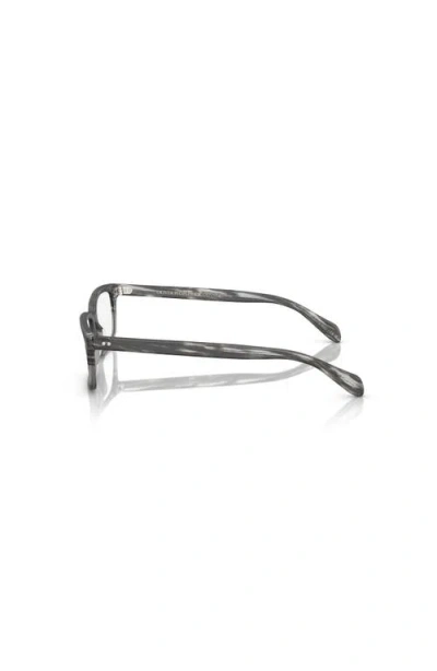 Oliver Peoples 51mm Rectangle Optical Glasses In Neutral