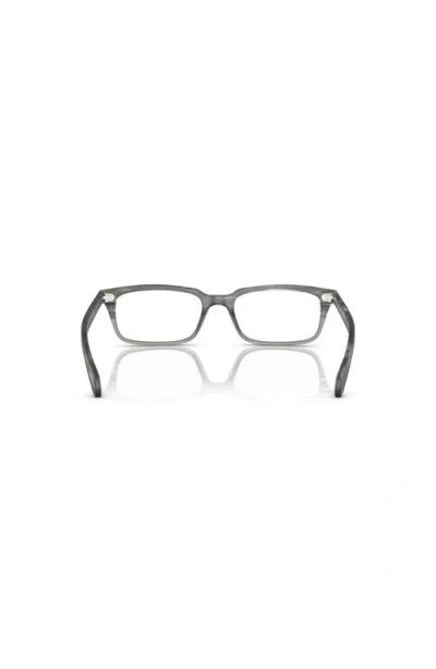 Oliver Peoples 51mm Rectangle Optical Glasses In Neutral
