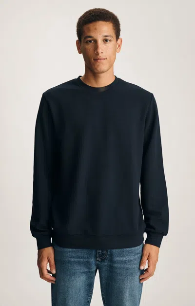 Mavi Crew Neck Sweatshirt In Dark Sapphire In Blue
