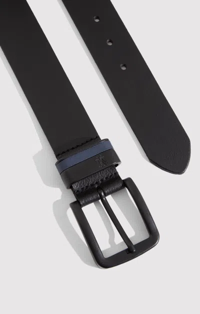 Mavi Leather Belt In Black In Black