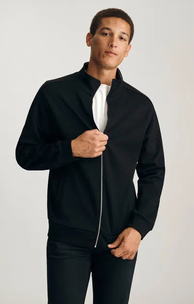 Mavi Full Zip Sweatshirt In Black In Black