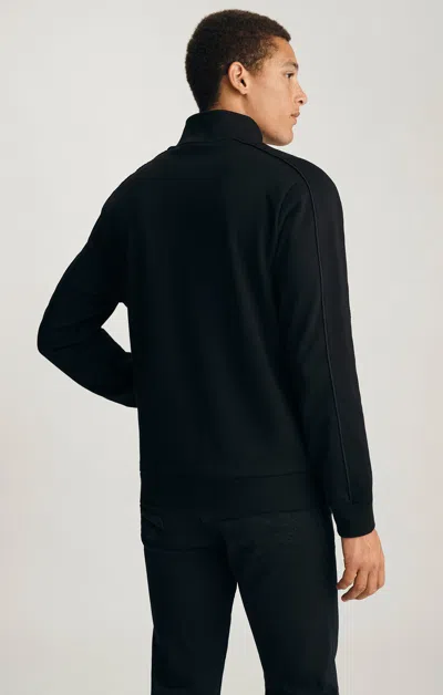 Mavi Full Zip Sweatshirt In Black In Black