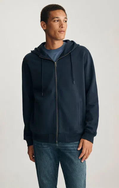 Mavi Full Zip Hoodie In Total Eclipse In Blue