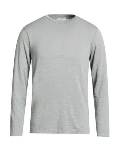 Wool & Co Man T-shirt Light Grey Size Xxl Linen, Elastane In Gray