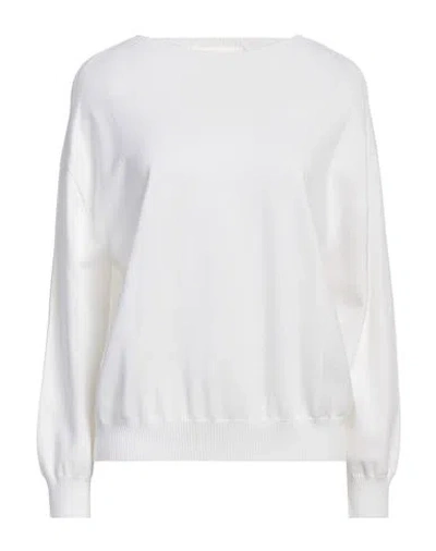 Vanisé Woman Sweater White Size 10 Viscose, Polyester In White