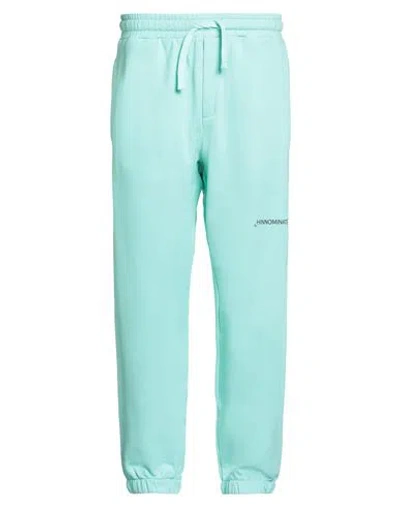 Hinnominate Man Pants Light Green Size Xxl Cotton In Green