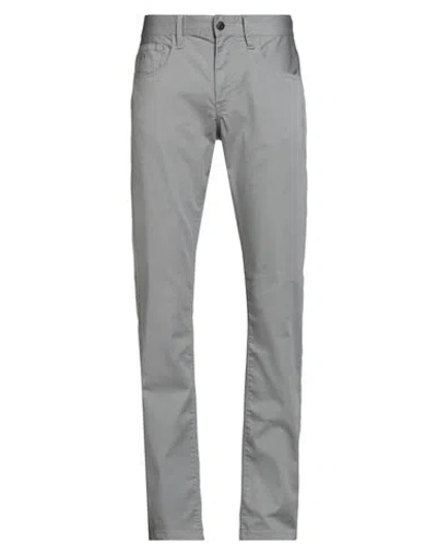 Armani Exchange Man Pants Grey Size 34 Cotton, Polyester, Elastane In Gray