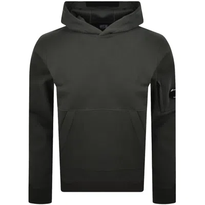 C.p. Company Cp Company Diagonal Raised Hoodie Grey In Multi