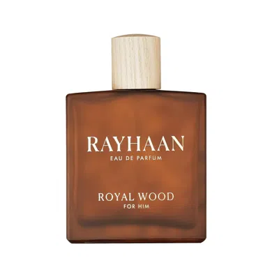 Rayhaan Men's Royal Wood Edp Spray 3.4 oz Fragrances 6298044138597