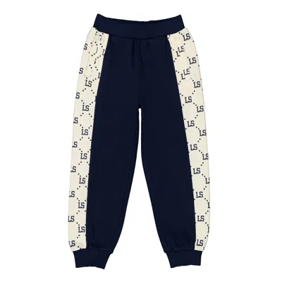 Levi's Boys Colorblock Logo Tape Joggers In Black