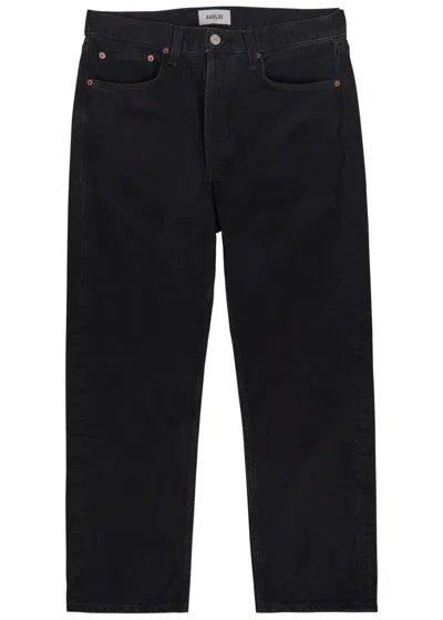 Agolde 90s Straight-leg Jeans In Black