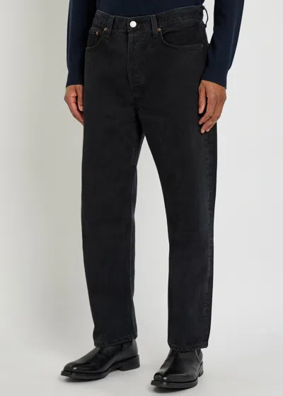 Agolde 90s Straight-leg Jeans In Black