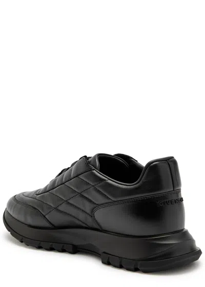Givenchy Leather Trainers Sneakers In Black