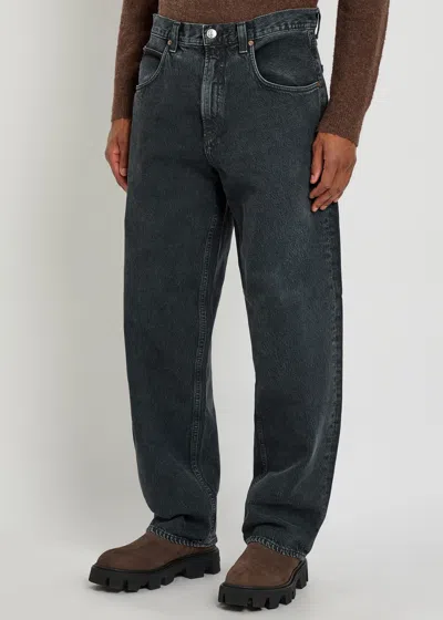 Agolde Straight-leg Jeans In Black