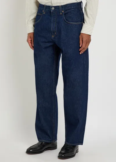 Agolde Straight-leg Jeans In Blue