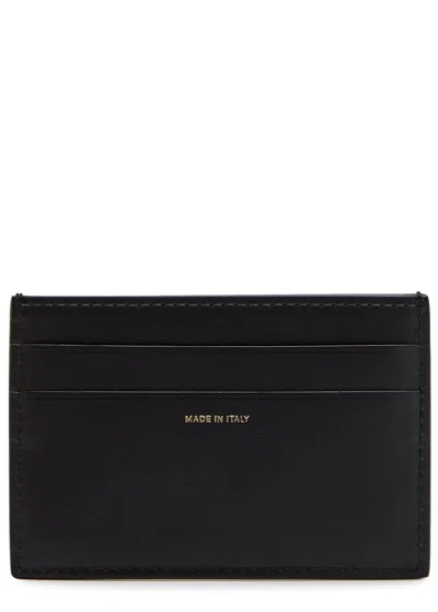 Paul Smith Black Leather Signature Stripe Block Billfold Wallet In Black