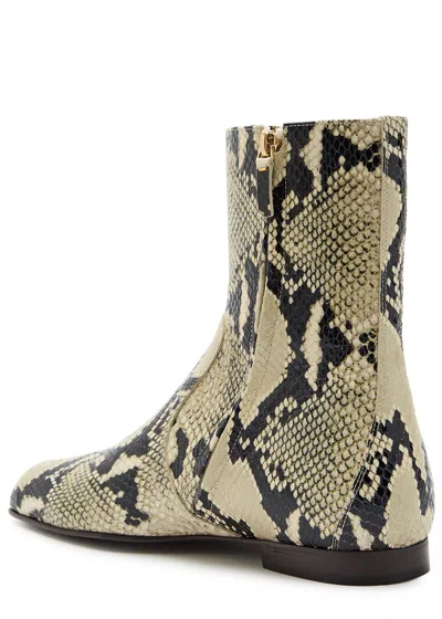 Khaite Boot "colt" In Nude