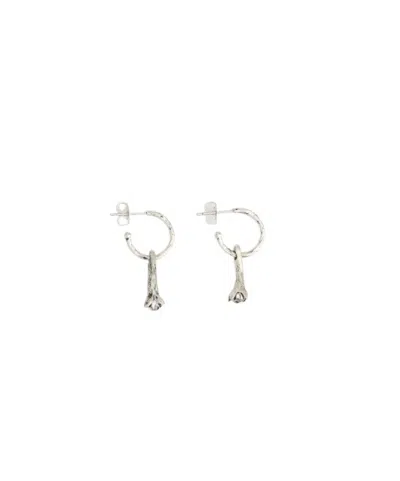 Lemaire Drop Earrings In White