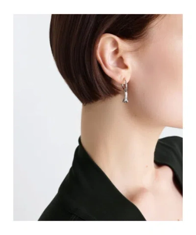 Lemaire Drop Earrings In White