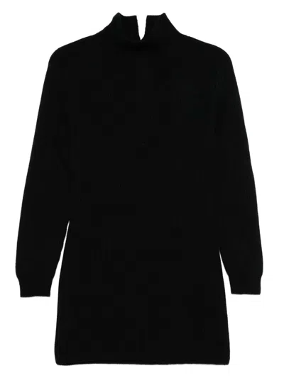 Dondup Dresses Black In Black