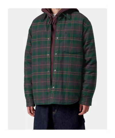 Carhartt Wip Gargan Shirt Jacket In Green