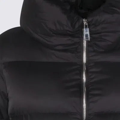 Add Short Down Cape In Black