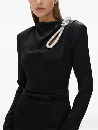 Rachel Gilbert Henrietta Sequin-embellished Dress In Black