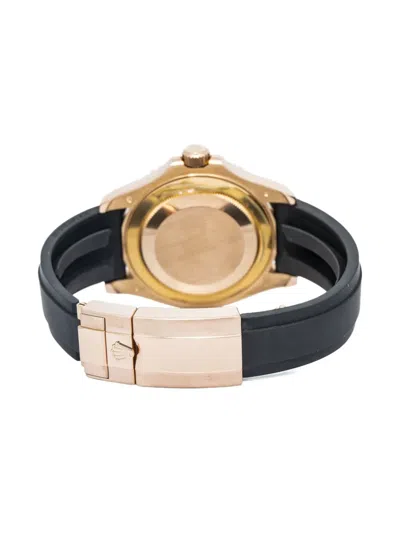 Pre-owned Rolex Yacht-master 40mm In Black