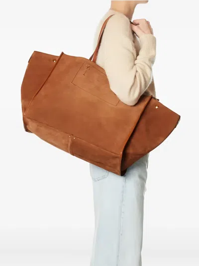 Jérôme Dreyfuss Large Léon Leather Tote Bag In Pattern