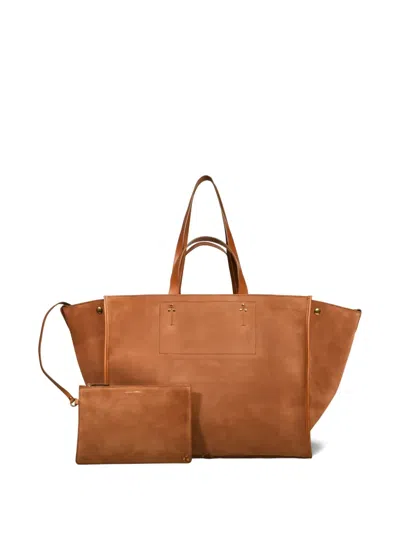 Jérôme Dreyfuss Large Léon Leather Tote Bag In Pattern