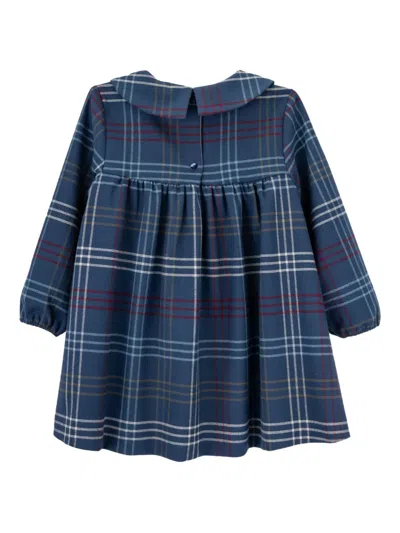 Knot Tommie Check Dress In Blue