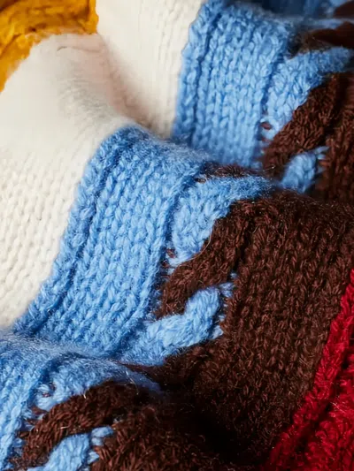 Paul Smith Cashmere Cardigan In Animal Print