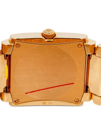 Pre-owned Patek Philippe 18k Rose Gold Twenty~4 25mm In Brown