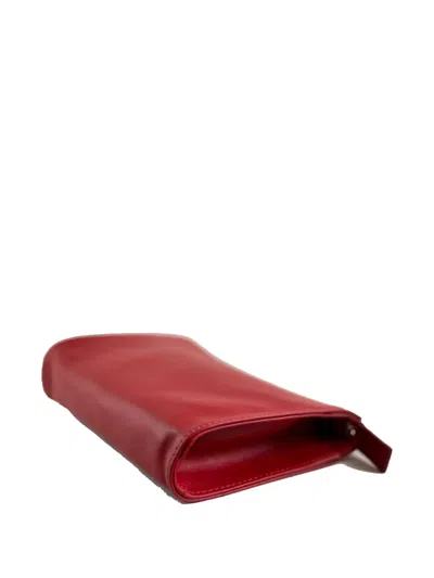 La Rose Leather Make-up Bag In Pattern