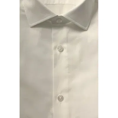 Baldinini Trend White Cotton Shirt In White