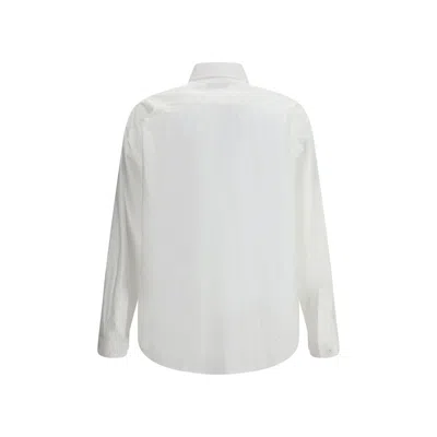 Balenciaga Relaxed Fit Shirt Button-down Collar In White