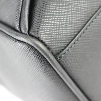 Pre-owned Bally Black Pvc Leather Backpack ()