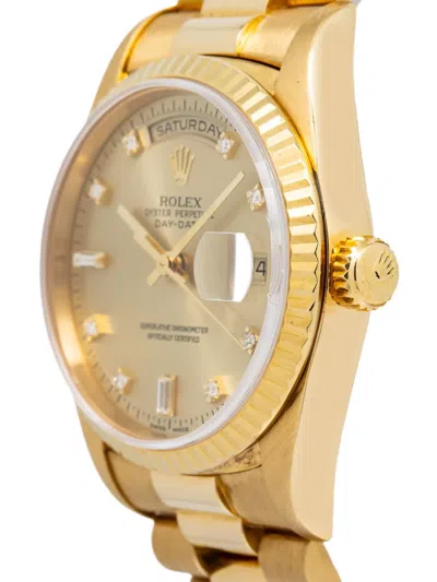 Pre-owned Rolex 18k Yellow Gold Day-date 36mm